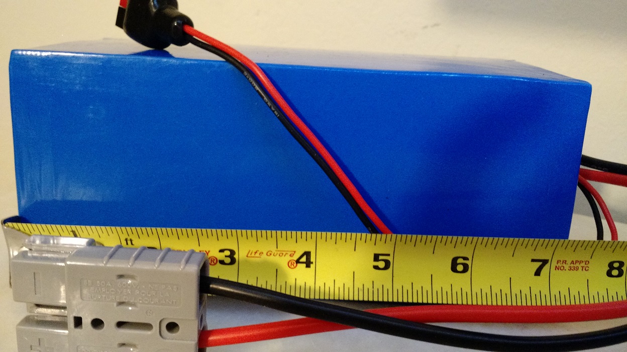 37V 13Ah and 15Ah 65Amp Continuous 100Amp Peak